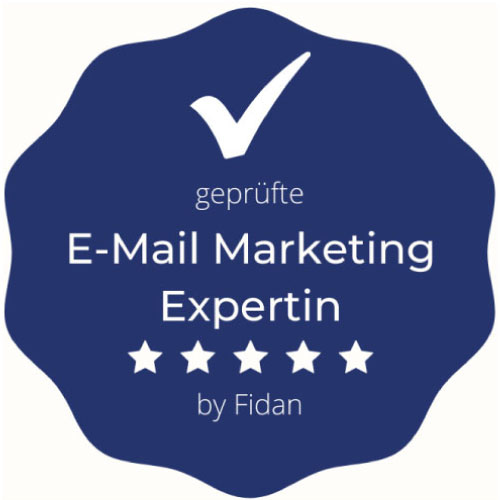 Siegel E-Mail Marketing Expertinnen Schmiede